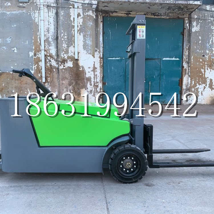 南雄市小型电动叉车1吨2吨步行站驾式电瓶堆高充电装卸车液压升降车铲车